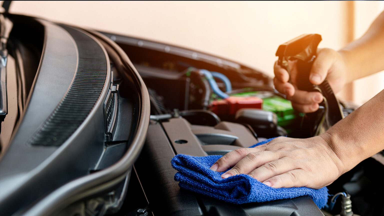 Engine Bay Detailing Island Flow Detailing